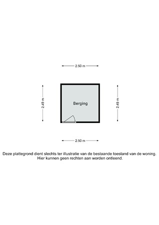 Plattegrond - Romeinenplein 64, 6372 EM Landgraaf - Romeinenplein 64 Landgraaf - Berging 2D.jpg